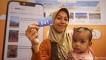 Potret Pengunjung Hub Space War Tiket Pesawat Gratis