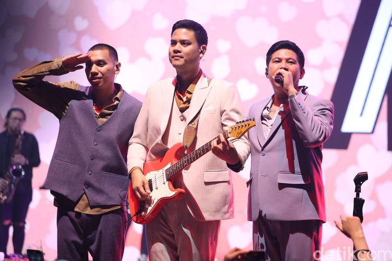 RAN saat tampil di Hub Space 2024 hari pertama pada Jumat (6/9/2024) di JIEXPO Convention Centre and Theatre.