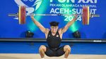 Rizki Juniansyah Pecahkan Rekor Nasional Angkat Besi di PON XXI