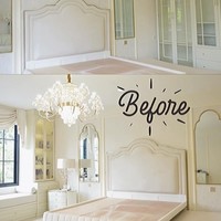 Saudara kembar beauty vlogger Tasya Farasya, Tasyi Athasyia, baru saja membagikan penampakan kamar tidur utama di rumah barunya. Ia memperlihatkan foto sebelum dan setelah kamar tersebut ditata rapi olehnya. Foto: Instagram/@tasyiiathasyia