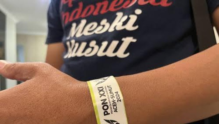 Tiket untuk menonton pertandingan di PON XXI Aceh-Sumut (Dok. Istimewa)