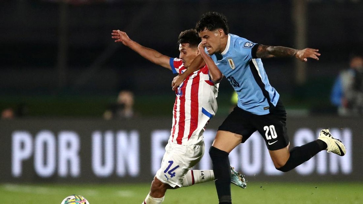 Kualifikasi Piala Dunia 2026 Uruguay vs Paraguay tuntas 0-0 (Foto: REUTERS/Mariana Greif)