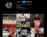 Akun Instagram pemain Timnas Indonesia