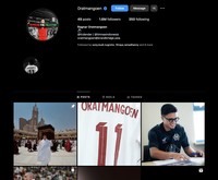 Akun Instagram pemain Timnas Indonesia