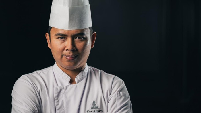 Chef I Kadek Sumiarta dari The Apurva Kempinski Bali