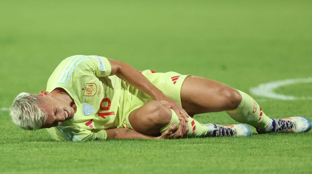 Dani Olmo cedera, dipulangkan Timnas Spanyol ke Barcelona (Getty Images/Soccrates Images)