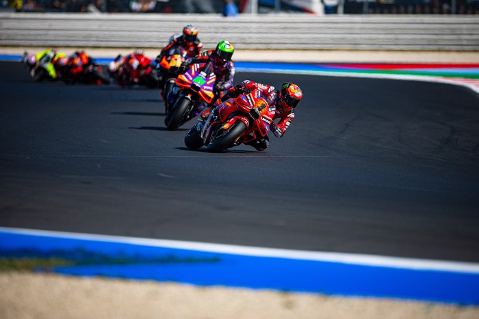 Francesco Pecco Bagnaia di MotoGP San Marino 2024