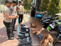5 Gangster di Gresik Hendak Tawuran dan Balap Liar Diciduk, 4 Masih Anak