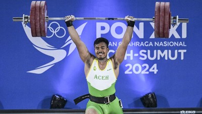 Lifter Dimas Setiya Darma Pecahkan Rekor Nasional di PON XXI
