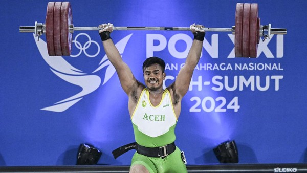 Lifter Dimas Setiya Darma Pecahkan Rekor Nasional di PON XXI