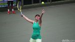 Semangatnya Luna Maya-Maria Selena Adu Tenis Bareng Eugenie Bouchard