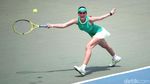 Semangatnya Luna Maya-Maria Selena Adu Tenis Bareng Eugenie Bouchard