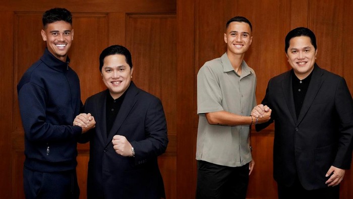 Mees Hilgers dan Eliano Reijnders, amunisi baru Timnas Indonesia.