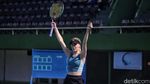 Melihat Aksi Petenis Dunia Eugenie Bouchard Main di GBK