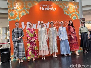 Puluhan Brand Lokal Hadir di Metro Modest Fashion Week 2024 di Margocity