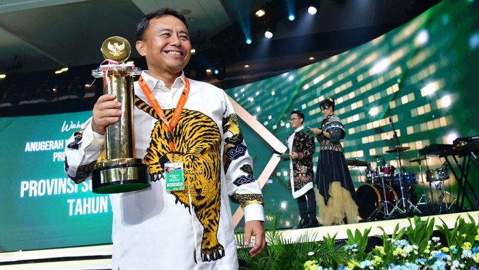 Pemerintah Provinsi Jawa Barat membawa pulang satu piala Penghargaan Wahana Tata Nugraha Wiratama Kategori Provinsi dalam Hub Space 2024.