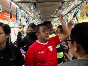 Rano Karno Pertama Kali Jajal MRT: Luar Biasa Menyenangkan
