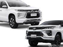 Harga Toyota Fortuner vs Mitsubishi Pajero Sport, Bedanya Segini