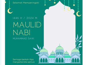 50 Tema Peringatan Maulid Nabi Muhammad SAW 2024 Terbaru dan Penuh Makna
