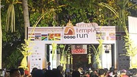Suasana saat persiapan start lari kategori 15 kilometer