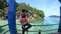 Pantai Iboih, dermaga kecil untuk menyebrang ke pulau Rubiah