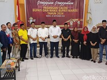 Muetazim Mansyur Resmi Daftar Bacawabup Maros Gantikan Suhartina Bohari