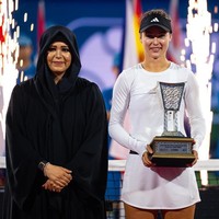 Anna Kalinskaya adalah pemain tenis asal Rusia. Wanita 25 tahun tersebut terlihat menonton kekasihnya saat berlaga di US Open.  Foto: Instagram Anna Kalinskaya
