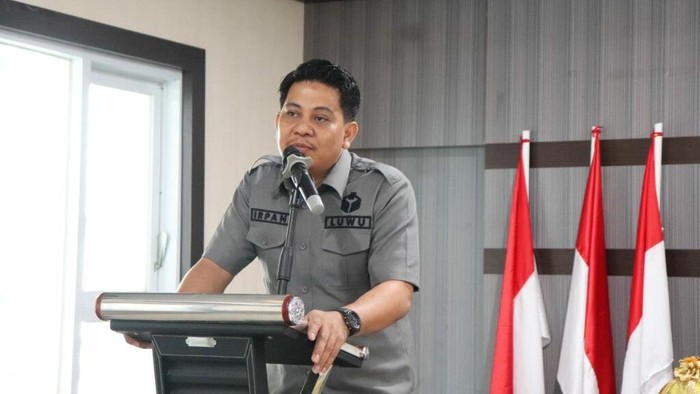 Ketua Bawaslu Luwu, Sulawesi Selatan (Sulsel), Irpan.