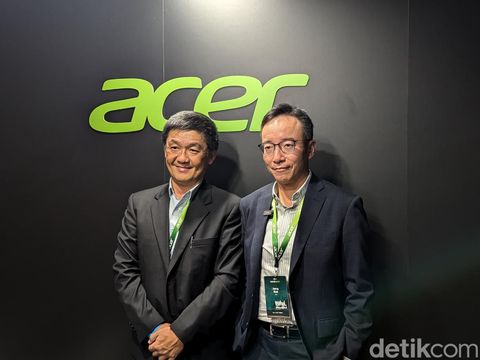 COO Acer Jerry Kao (kanan)