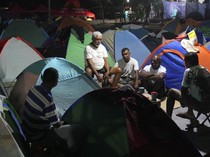 Demi Hadir Misa Suci Paus Fransiskus, Warga Oecusse Gelar Tenda di Dili