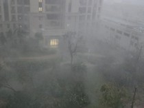 Detik-detik Topan Terkuat Asia Mengamuk di China