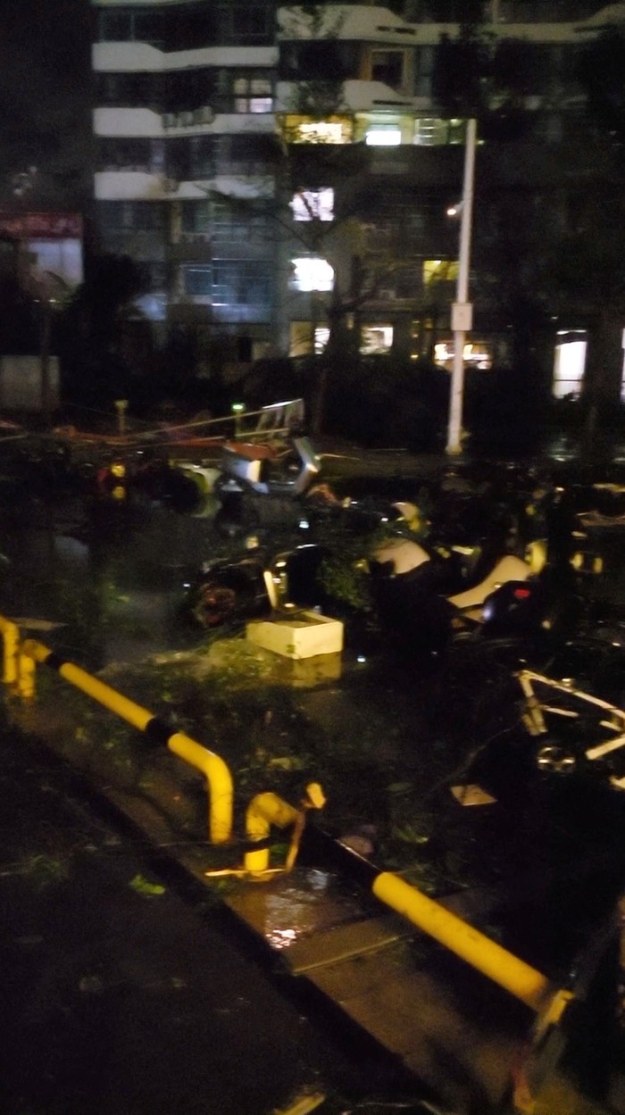 Strong winds blow during Super Typhoon Yagi in Haikou, Hainan, China September 6, 2024 in this screengrab obtained from a social media video. Andrey Zavialov/via REUTERS THIS IMAGE HAS BEEN SUPPLIED BY A THIRD PARTY. MANDATORY CREDIT. NO RESALES. NO ARCHIVES.