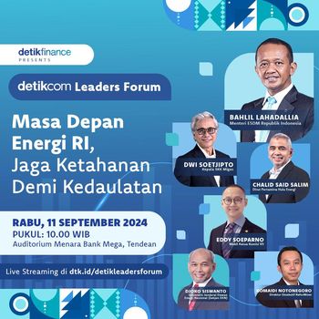 Masa Depan Energi RI, Jaga Ketahanan Demi Kedaulatan