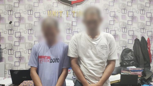 Dua polisi gadungan ditangkap karena memeras remaja pacaran di Labuan Bajo, NTT, Minggu (8/9/2024).