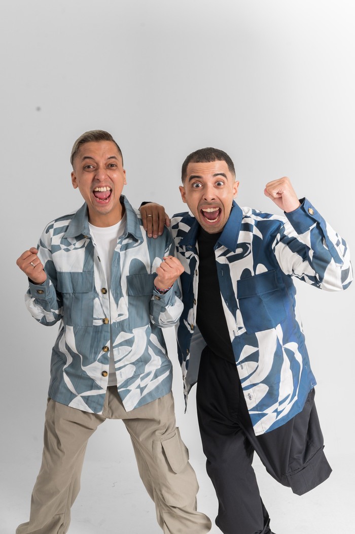 Duo Bahlul Duo Bahlul yang terdiri dari Sahil Mulachela dan Kamal Rasyid.