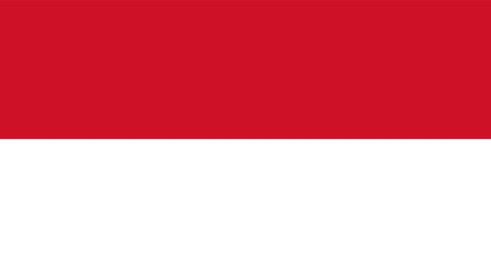 Ilustrasi bendera merah putih