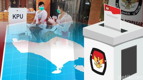 Ilustrasi Pilkada Bali 2024.