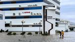 Infrastruktur Vietnam Porak-poranda Dihantam Topan Yagi