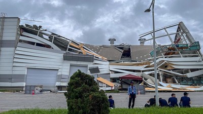 Infrastruktur Vietnam Porak-poranda Dihantam Topan Yagi