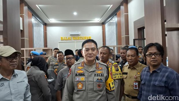 Kapolda Riau Irjen Mohammad Iqbal saat launching Lomba Jurnalistik Polda Riau (Raja Adil Siregar/detikSumut)