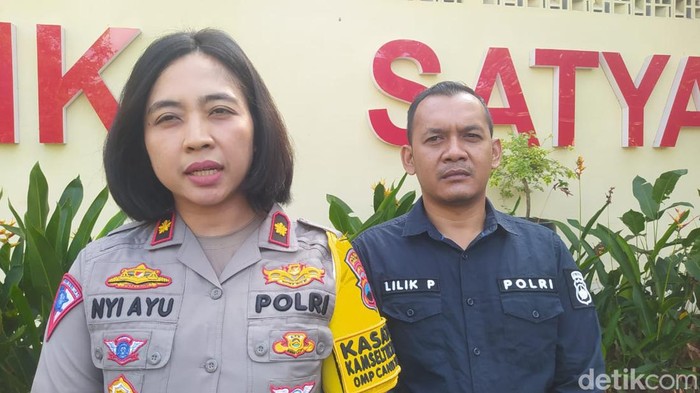 Kasat Lantas Polresta Magelang Kompol Nyi Ayu Fitria Facha, Senin (9/9/2024).