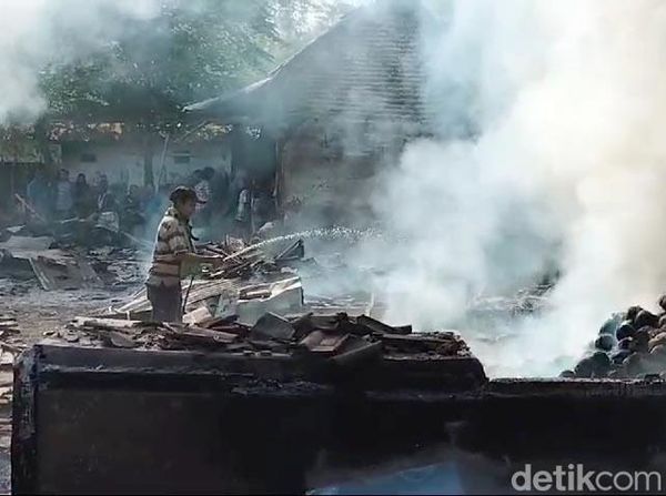 Kebakaran Pasar Pasrepan Pasuruan