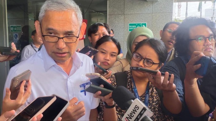 Ketua Satuan Tugas Penanganan Hak Tagih Negara Dana Bantuan Likuiditas Bank Indonesia (Satgas BLBI) Rionald Silaban.