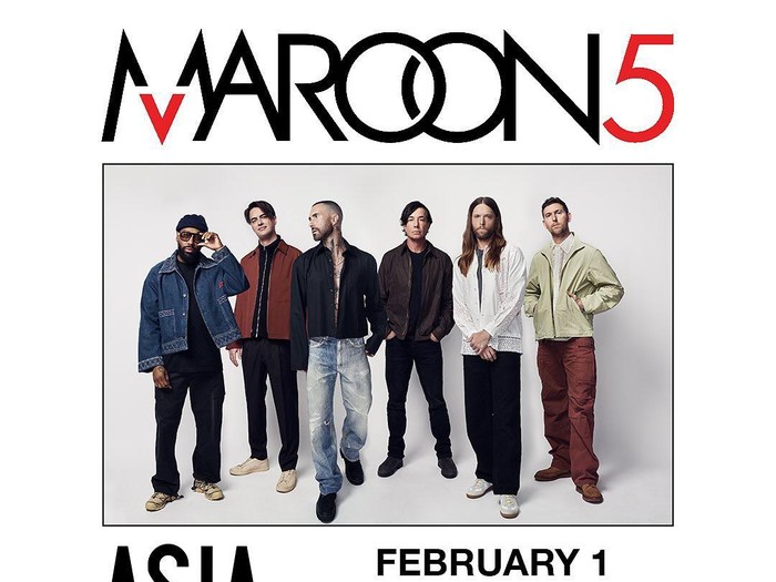 maroon 5 konser di Jakarta.