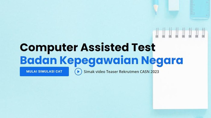 Mengenal simulasi CAT BKN untuk latihan soal CPNS 2024.