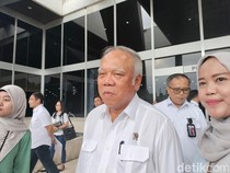 Tangis Menteri PUPR Basuki Saat Pamitan ke Komisi V DPR