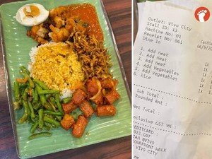 Nasi Padang hingga Nasi Campur Harganya Lebih dari Rp 200 Ribu!
