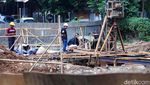 Jembatan Kali Angke Tangerang Selatan Diperbaiki, Lalin Dialihkan