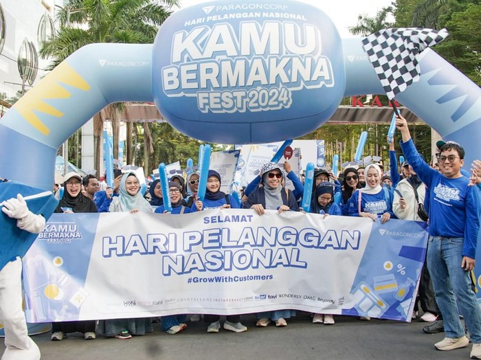 Peringati Hari Pelanggan Nasional 2024, ParagoCorp mengadakan rangkaian kegiatan kampanye #KamuBermaknaFest.