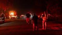 Pihak berwenang melaporkan bahwa kebakaran tersebut bermula dari kebakaran tumbuhan di Clearlake dekat Dam Road dan Boyles Avenue. Karena lokasinya, api tersebut diberi nama Api Boyles.